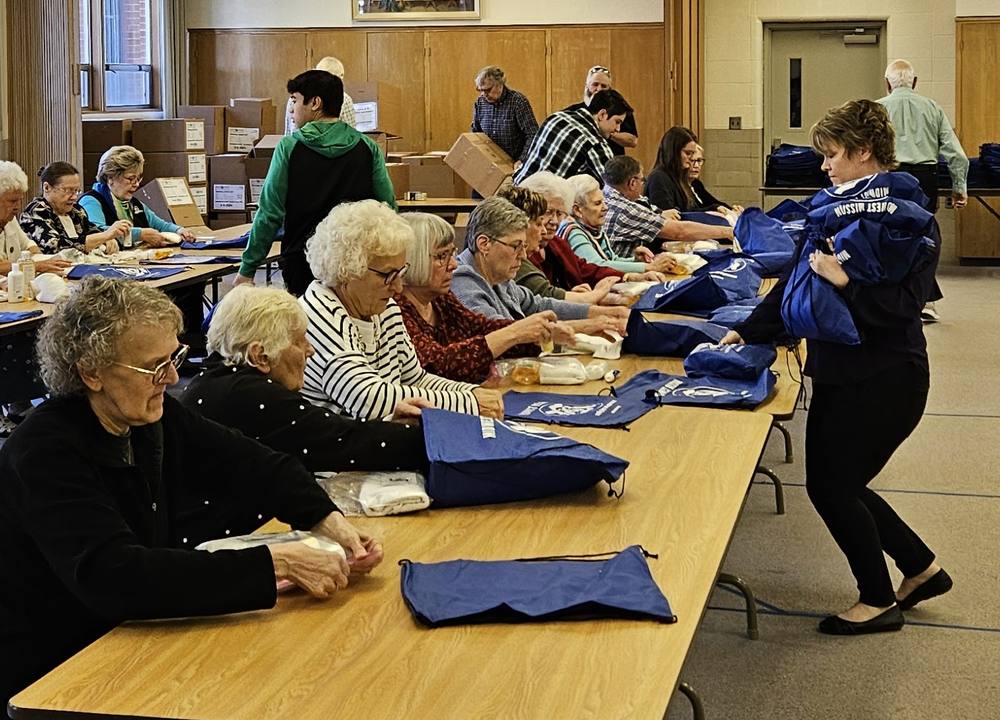 Dignity Kit packing